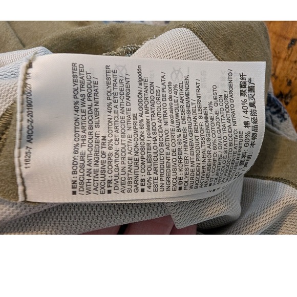 Arc'teryx Cela Dress Olive Green Casual T-Shirt Dress With Pocket Medium - Picture 7 of 8